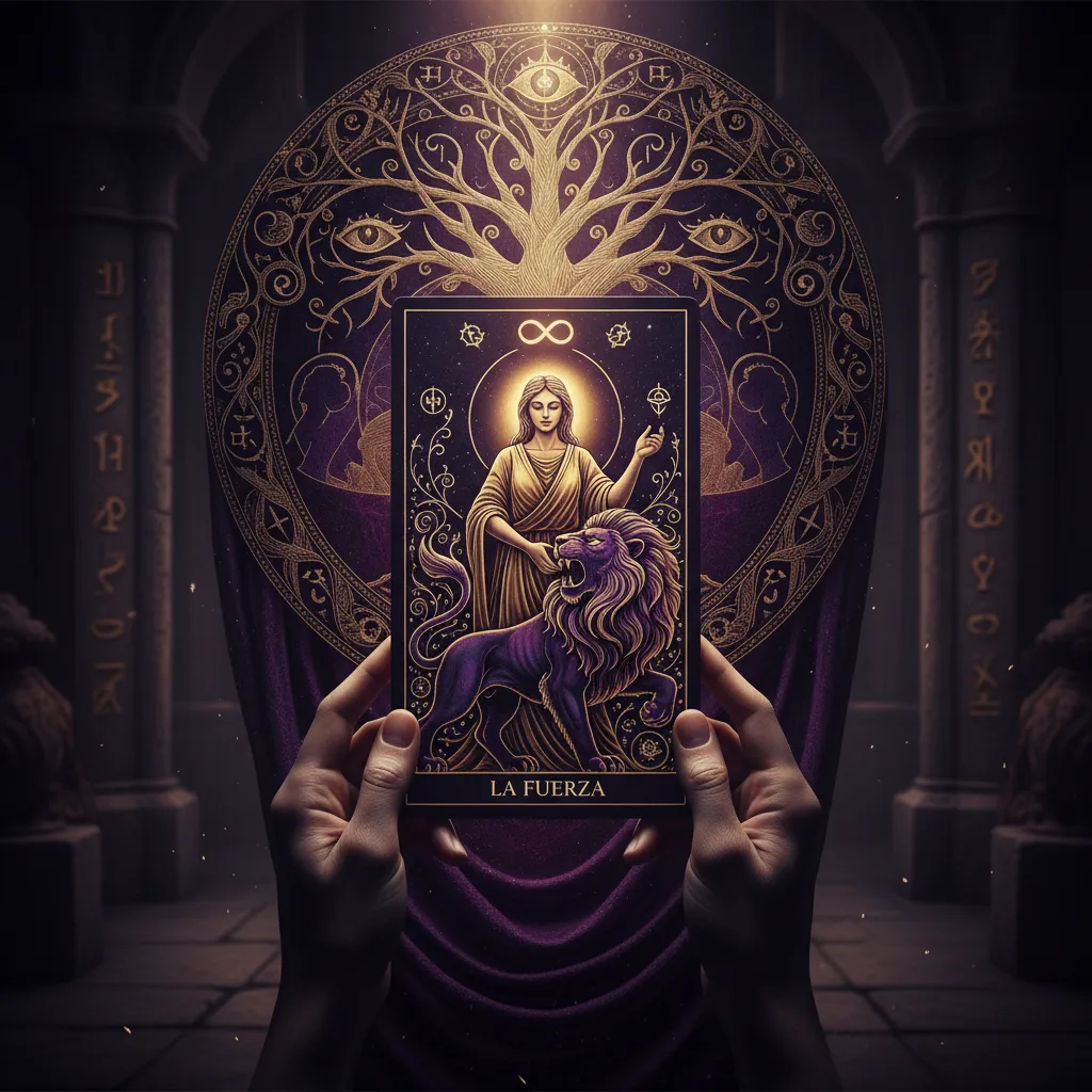 Significado de la carta de la Fuerza: Simbolismo y dominio interior